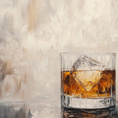 Bourbon Tv Art, Digital Download Art for Frame Tv, Spring Tv Art, Floral Tv Art, Oil Painting Frame Tv Art, Bar Art
