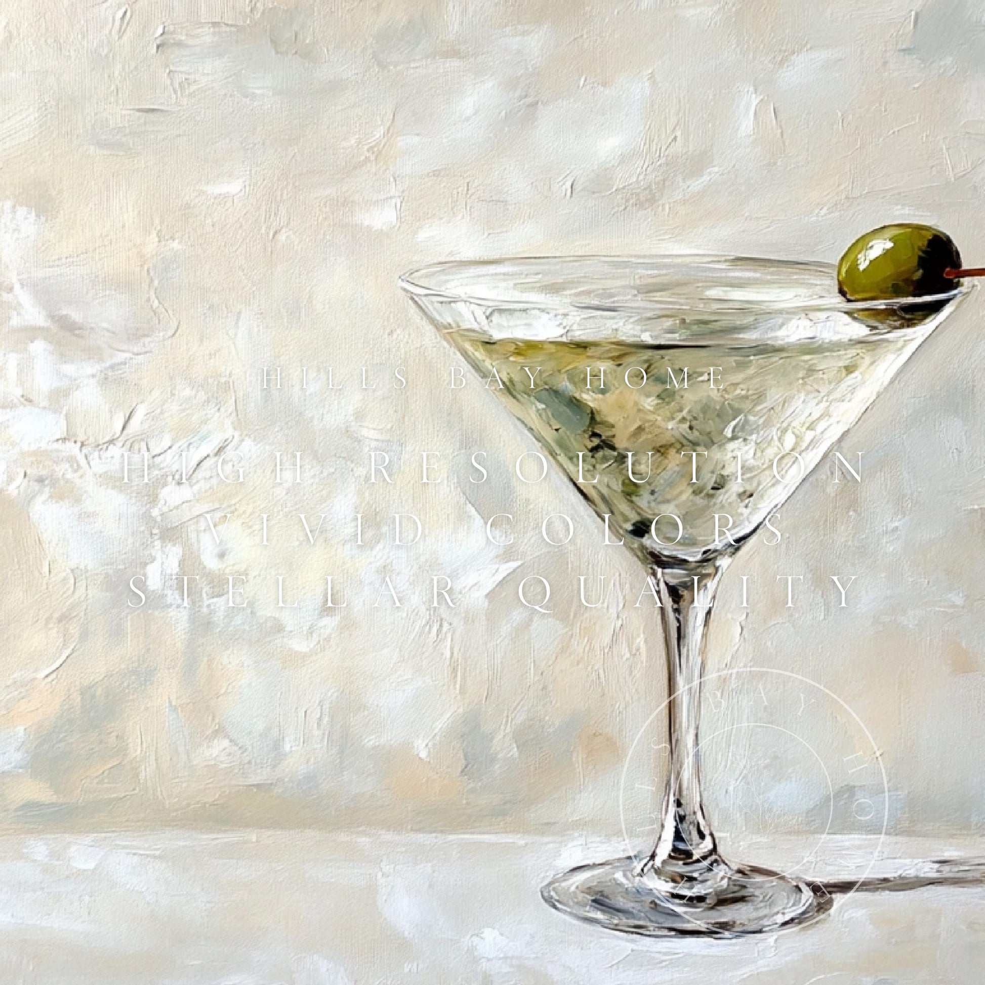Martini Tv Art, Digital Download Art for Frame Tv, Spring Tv Art, Floral Tv Art, Oil Painting Frame Tv Art, Bar Art