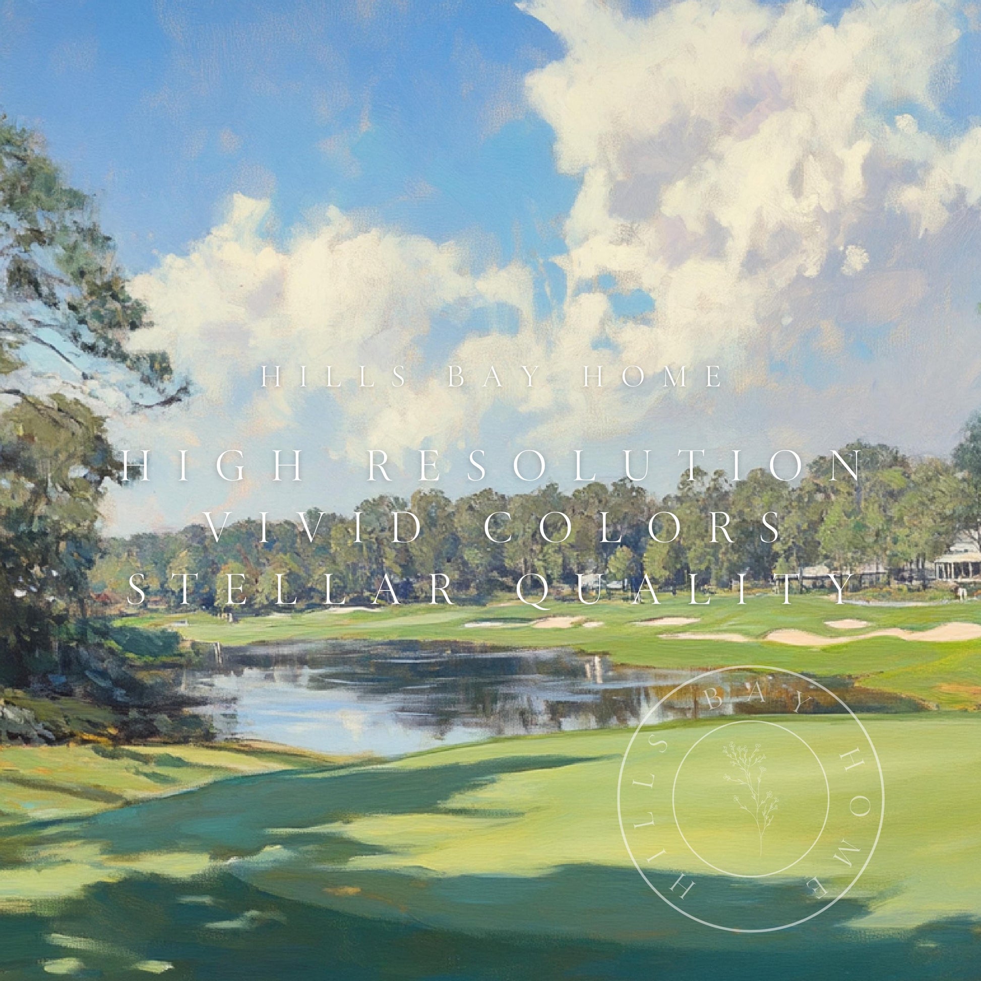 Golf Frame Tv Art, Digital Download Art for Frame Tv, Sports Tv Art, Golfer Tv Art, Oil Painting Frame Tv Art