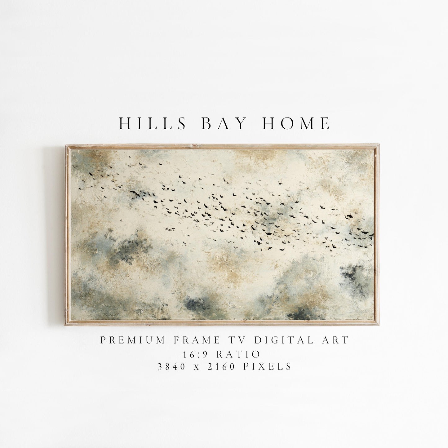 Bats Frame Tv Art, Digital Download Art for Frame Tv, Fall Tv Art, Halloween Tv Art, Painting Frame Tv Art, Spooky Tv Art