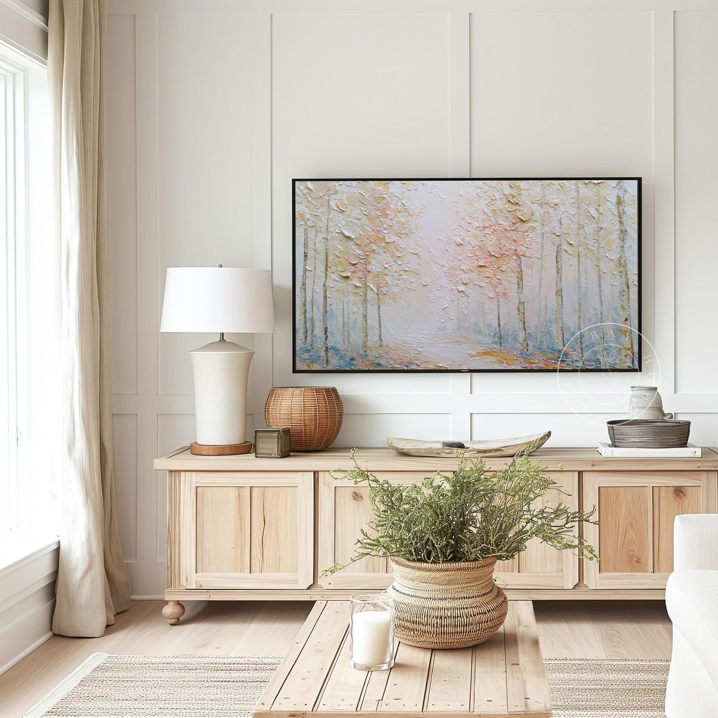 Fall Frame Tv Art, Digital Art for Frame Tv, Fall Tv Art, Autumn Tv Art, Painting Frame Tv Art, Fall Landscape Tv Art, Neutral Tv Art