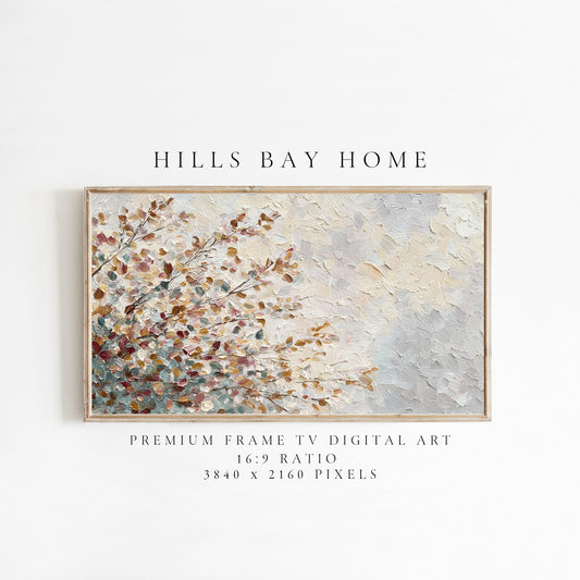Fall Frame Tv Art, Digital Art for Frame Tv, Fall Tv Art, Autumn Tv Art, Painting Frame Tv Art, Fall Landscape Tv Art, Neutral Tv Art