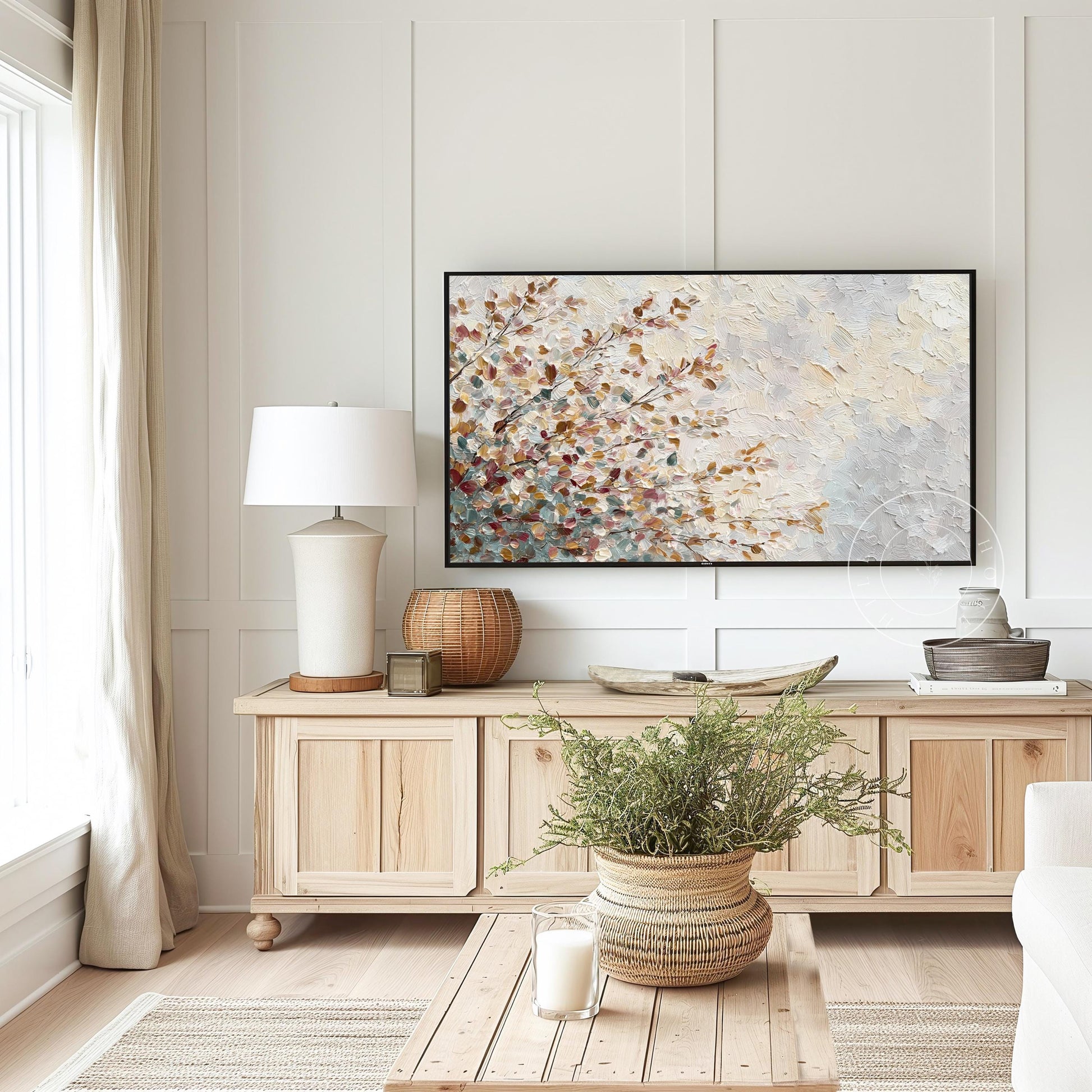 Fall Frame Tv Art, Digital Art for Frame Tv, Fall Tv Art, Autumn Tv Art, Painting Frame Tv Art, Fall Landscape Tv Art, Neutral Tv Art