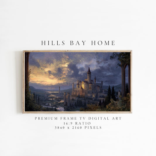 Fantasy Frame Tv Art, Digital Download Art for Frame Tv, Magical Tv Art, Book Inspo Tv Art, Booktok Tv Art, Dreamy Painting Frame Tv Art