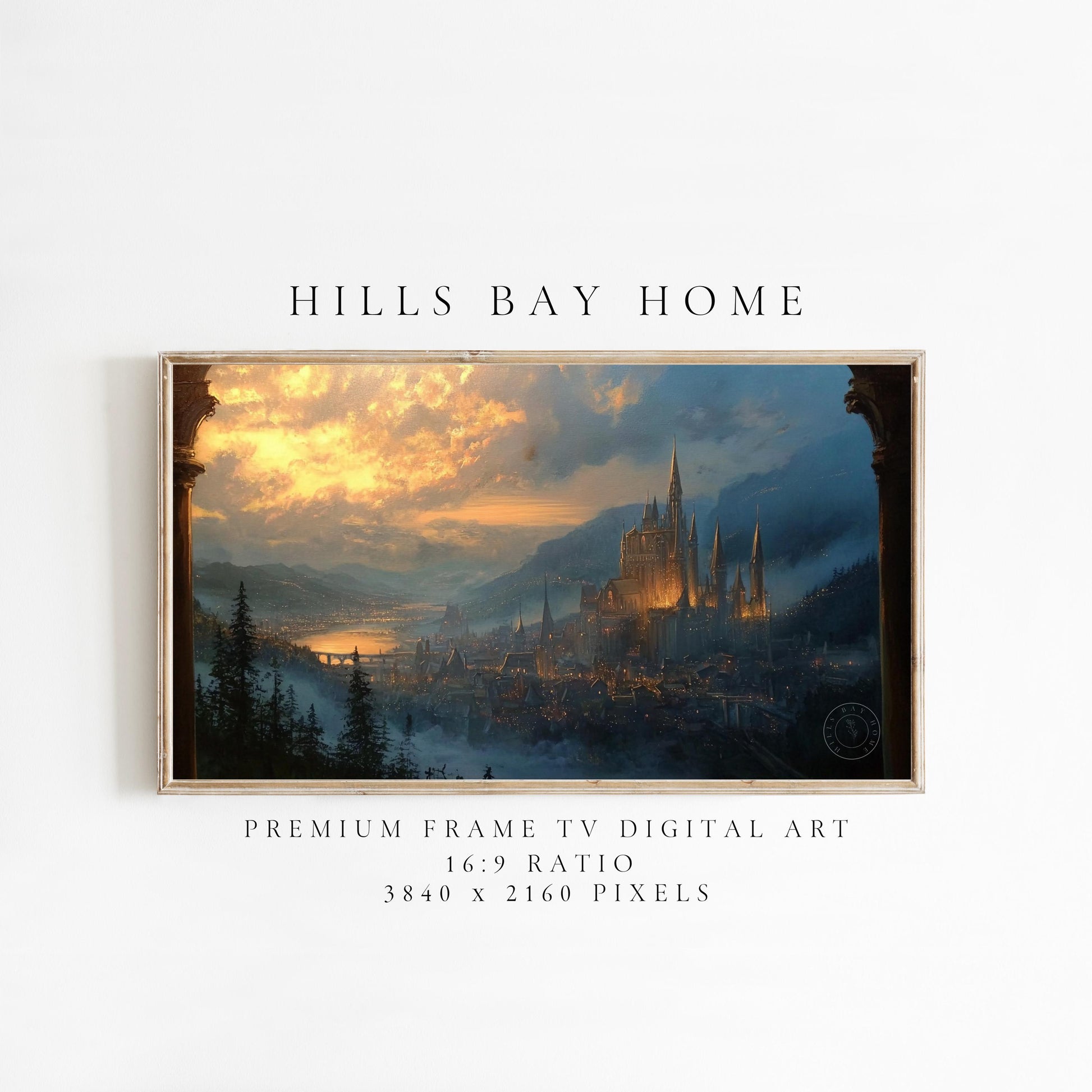 Fantasy Frame Tv Art, Digital Download Art for Frame Tv, Magical Tv Art, Book Inspo Tv Art, Booktok Tv Art, Dreamy Painting Frame Tv Art