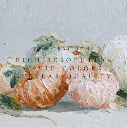 Pumpkins Frame Tv Art, Digital Download Art for Frame Tv, Fall Tv Art, Halloween Tv Art, Painting Frame Tv Art