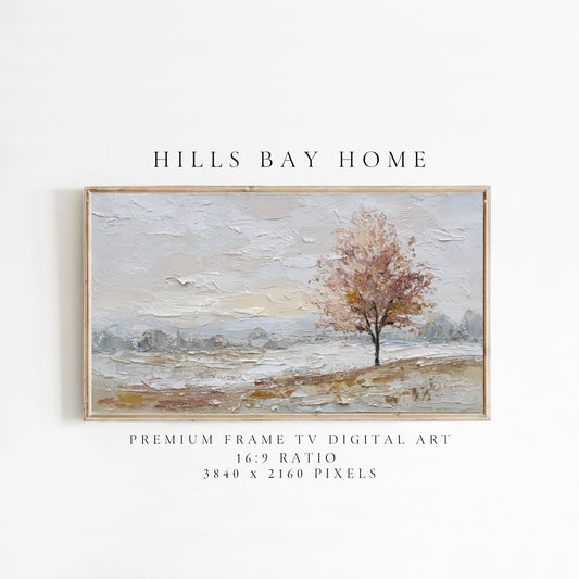 Fall Frame Tv Art, Digital Art for Frame Tv, Fall Tv Art, Autumn Tv Art, Painting Frame Tv Art, Fall Landscape Tv Art, Neutral Tv Art