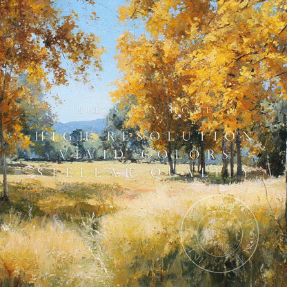 Fall Frame Tv Art, Digital Art for Frame Tv, Fall Tv Art, Autumn Tv Art, Painting Frame Tv Art, Fall Landscape Tv Art, Neutral Tv Art
