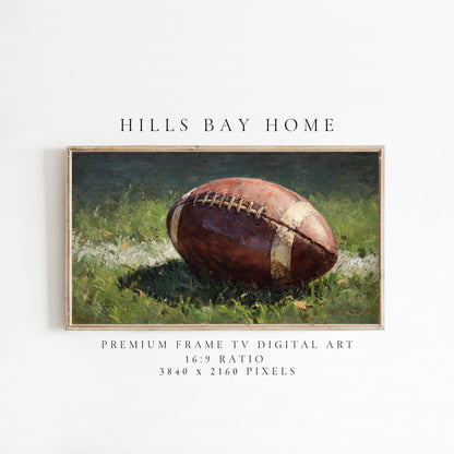 Football Frame Tv Art, Digital Art for Frame Tv, Sports Tv Art, Sunday Football Tv Art, Painting Frame Tv Art, Game Room Tv Art
