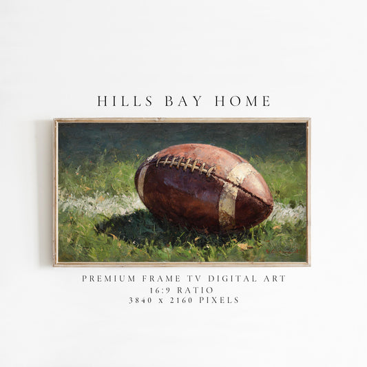 Football Frame Tv Art, Digital Art for Frame Tv, Sports Tv Art, Sunday Football Tv Art, Painting Frame Tv Art, Game Room Tv Art