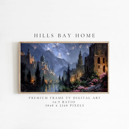 Fantasy Frame Tv Art, Digital Download Art for Frame Tv, Magical Tv Art, Book Inspo Tv Art, Booktok Tv Art, Fantasy Painting Frame Tv Art