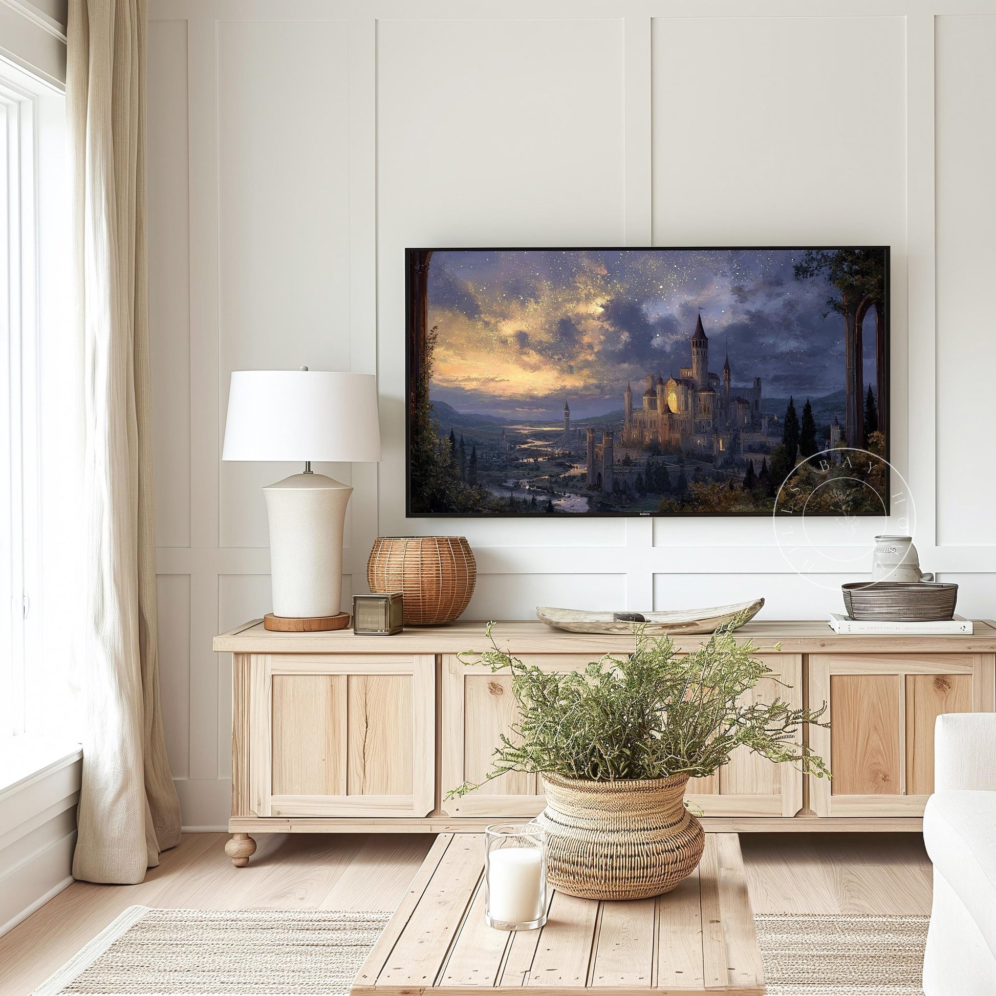 Fantasy Frame Tv Art, Digital Download Art for Frame Tv, Magical Tv Art, Book Inspo Tv Art, Booktok Tv Art, Dreamy Painting Frame Tv Art