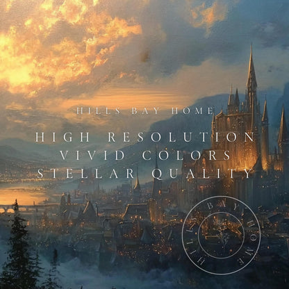 Fantasy Frame Tv Art, Digital Download Art for Frame Tv, Magical Tv Art, Book Inspo Tv Art, Booktok Tv Art, Dreamy Painting Frame Tv Art