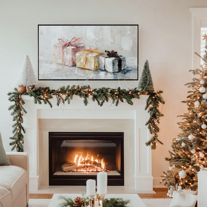 Gifts Frame Tv Art, Digital Download Art for Frame Tv, Birthday Tv Art, Christmas Tv Art, Painting Frame Tv Art