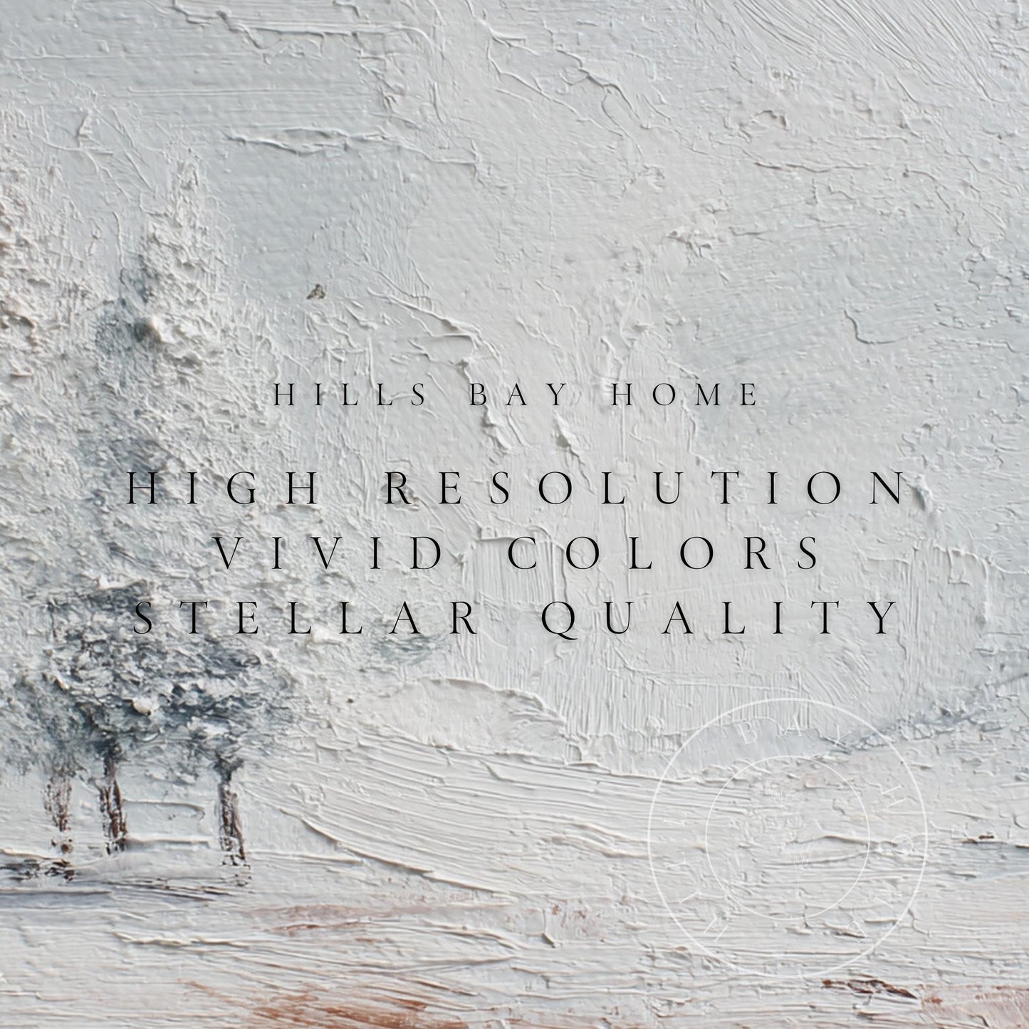 Snowy Landscape Frame Tv Art, Digital Download Art for Frame Tv, Snow Tv Art, Christmas Tv Art, Painting Frame Tv Art