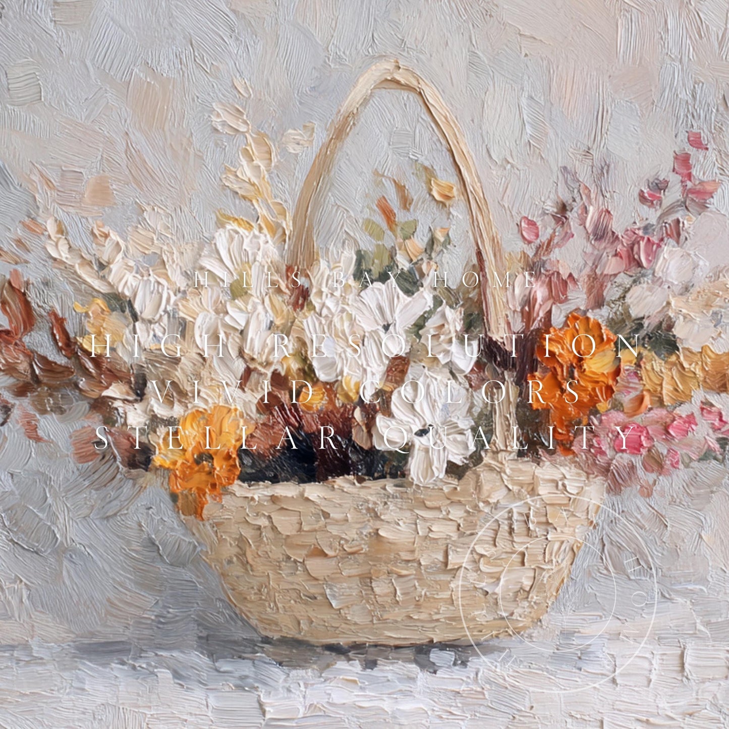 Fall Floral Frame Tv Art, Digital Download Art for Frame Tv, Fall Tv Art, Thanksgiving Tv Art, Painting Frame Tv Art, Painting Tv Art