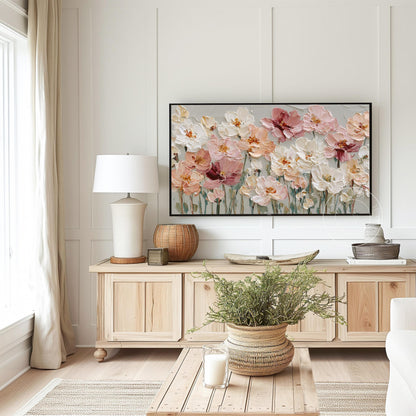 Fall Floral Frame Tv Art, Digital Download Art for Frame Tv, Fall Tv Art, Thanksgiving Tv Art, Painting Frame Tv Art, Painting Tv Art