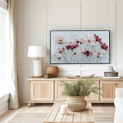 Moody Floral Frame Tv Art, Digital Download Art for Frame Tv, Fall Tv Art, Thanksgiving Tv Art, Painting Frame Tv Art, Painting Tv Art