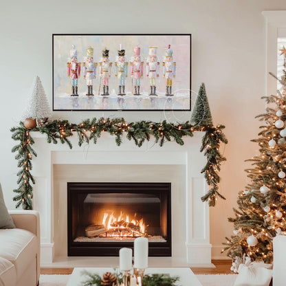 Nutcracker Tv Art, Digital Download Art for Frame Tv, Winter Tv Art, Christmas Tv Art, Painting Frame Tv Art