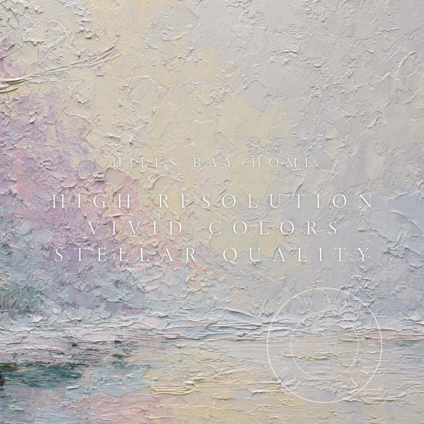 Dreamy Winter Trees Landscape Frame Tv Art, Digital Download Art for Frame Tv, Snow Tv Art, Painting Frame Tv Art