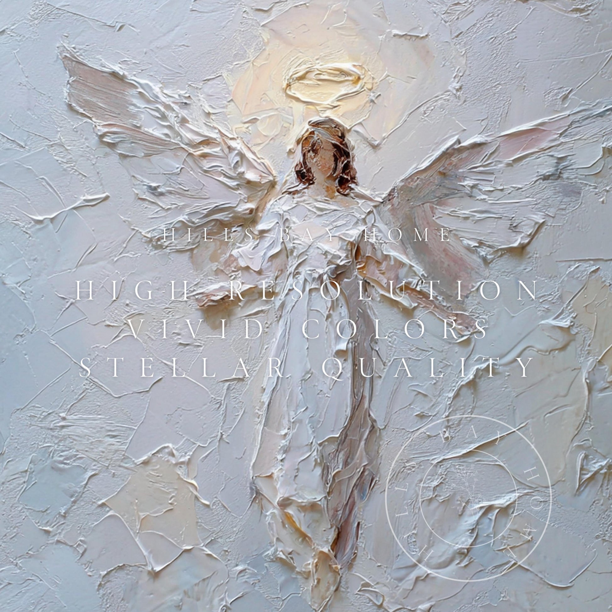 Angel Frame Tv Art, Digital Download Art for Frame Tv, Christian Tv Art, Christmas Tv Art, Painting Frame Tv Art