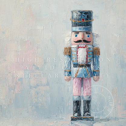 Nutcracker Tv Art, Digital Download Art for Frame Tv, Winter Tv Art, Christmas Tv Art, Painting Frame Tv Art