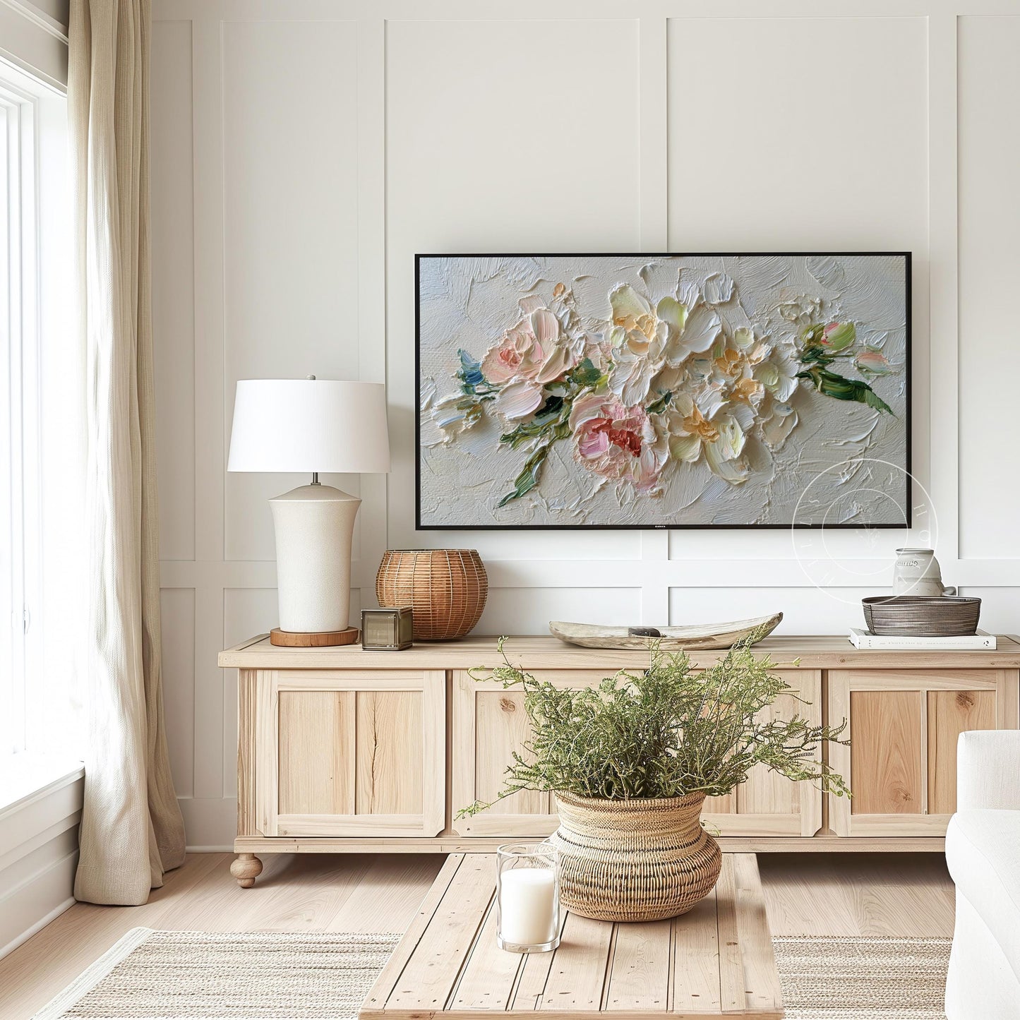 Bouquet Tv Art, Digital Download Art for Frame Tv, Wedding Tv Art, Bridal Shower Tv Art, Bridal Bouquet Frame Tv Art