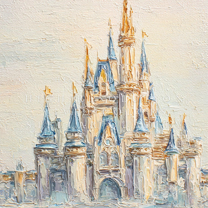 Castle Frame Tv Art, Digital Download Art for Frame Tv, Magical Tv Art, Princess Frame Tv Art, Fantasy Tv Art, Castle Painting