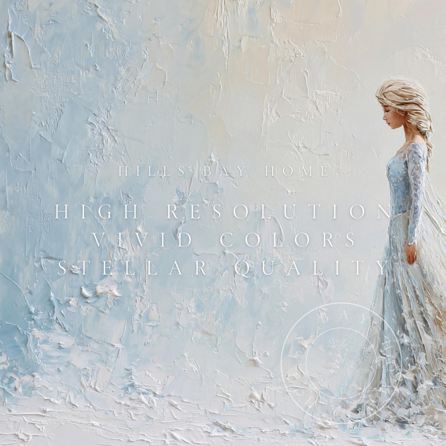 Ice Princess Frame Tv Art, Digital Download Art for Frame Tv, Magical Tv Art, Princess Frame Tv Art, Fantasy Tv Art