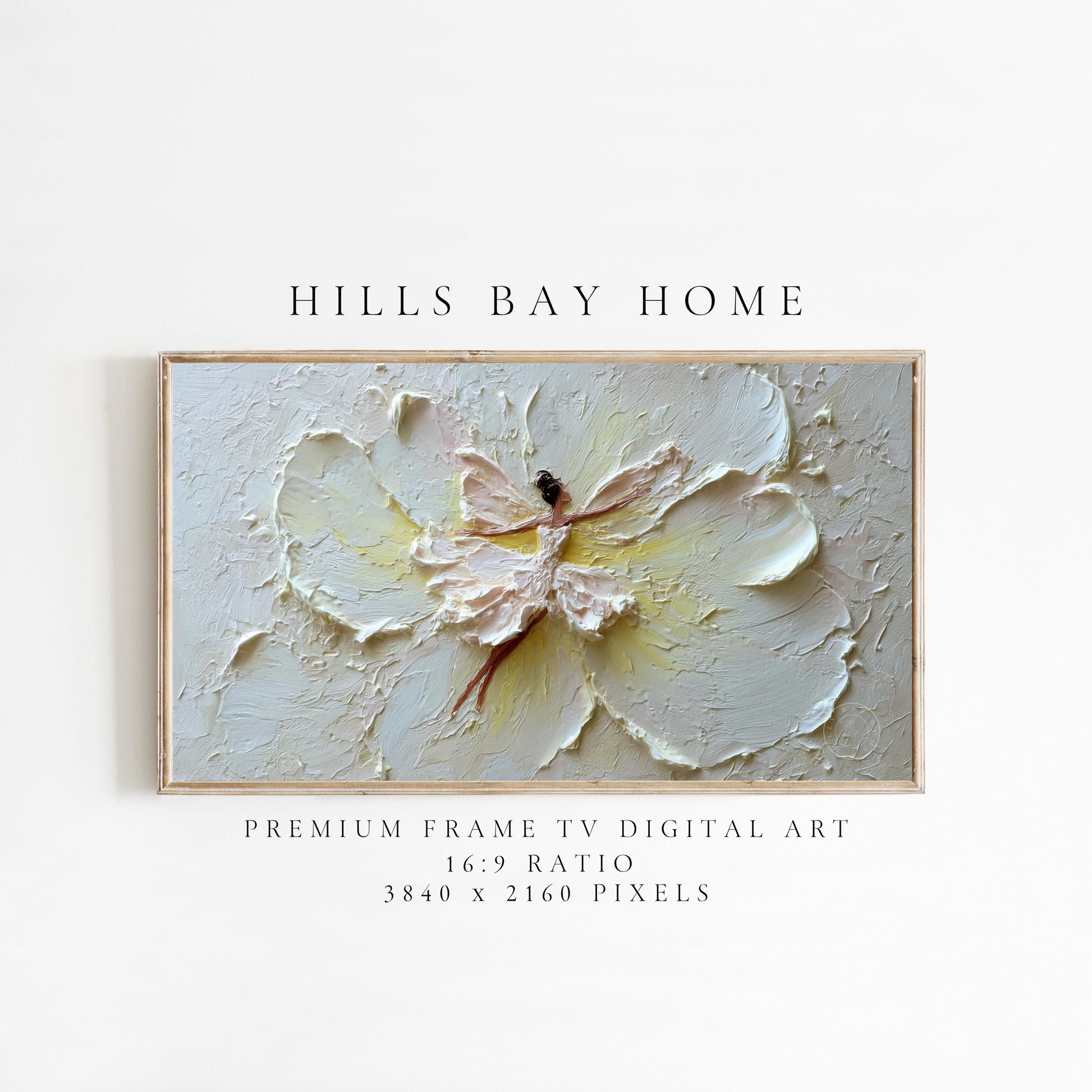 Fairy Frame Tv Art, Digital Download Art for Frame Tv, Magical Tv Art, Princess Frame Tv Art, Fantasy Tv Art, Floral Tv Art