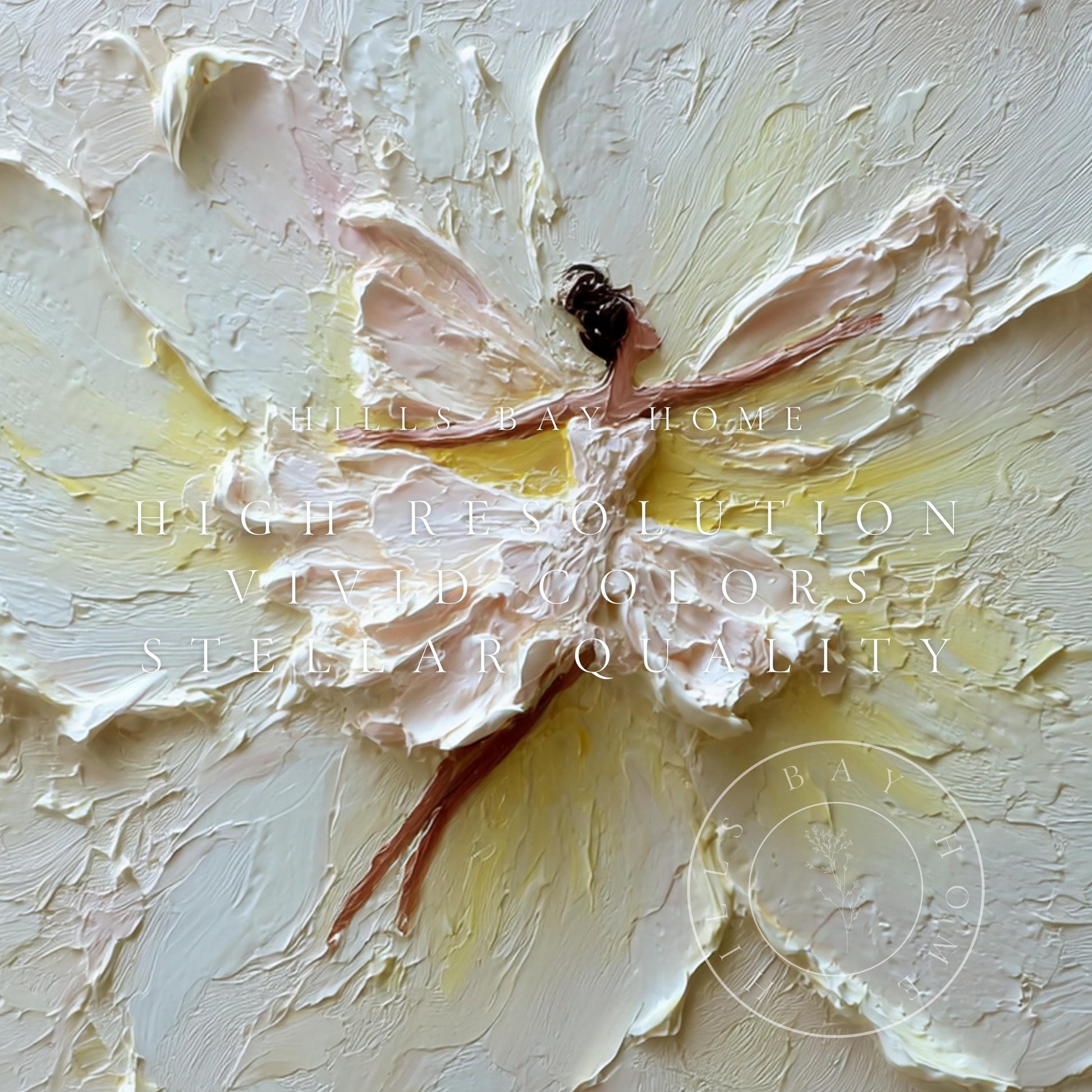 Fairy Frame Tv Art, Digital Download Art for Frame Tv, Magical Tv Art, Princess Frame Tv Art, Fantasy Tv Art, Floral Tv Art