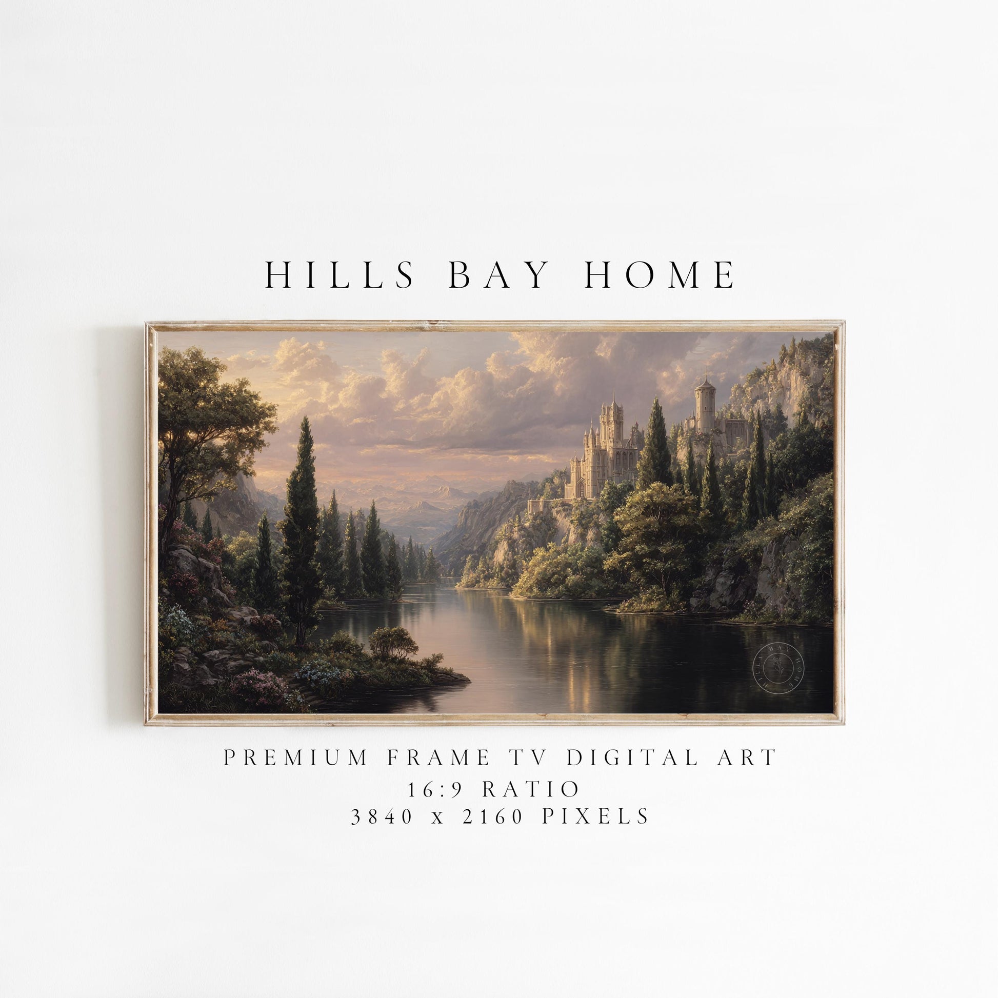Fantasy Frame Tv Art, Digital Download Art for Frame Tv, Magical Tv Art, Fantasy Book Frame Tv Art, Kingdom Tv Art