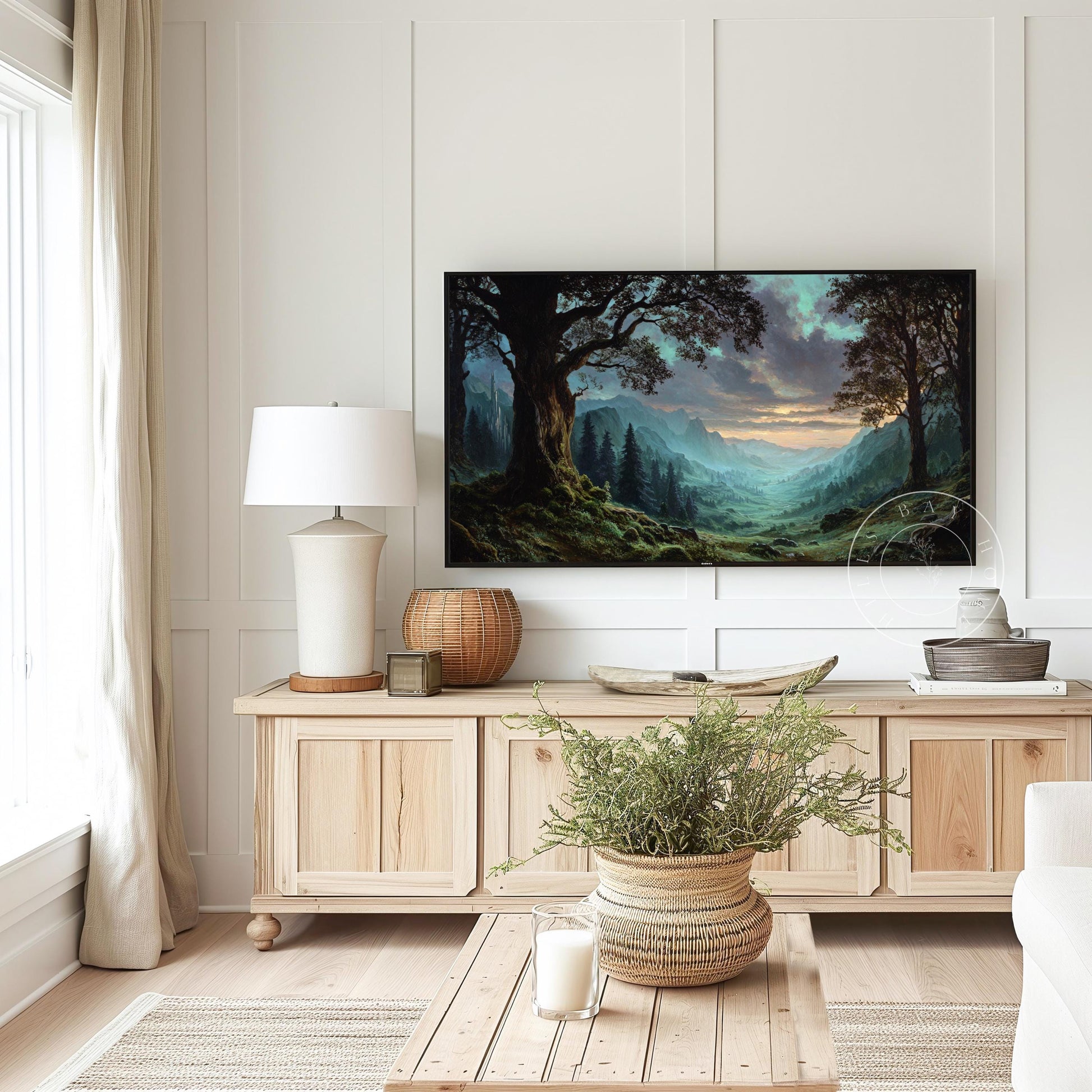 Fantasy Frame Tv Art, Digital Download Art for Frame Tv, Magical Tv Art, Fantasy Book Frame Tv Art, Kingdom Tv Art