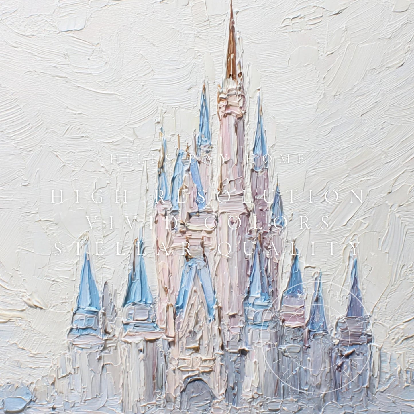 Castle Frame Tv Art, Digital Download Art for Frame Tv, Magical Tv Art, Princess Frame Tv Art, Fantasy Tv Art, Castle Painting
