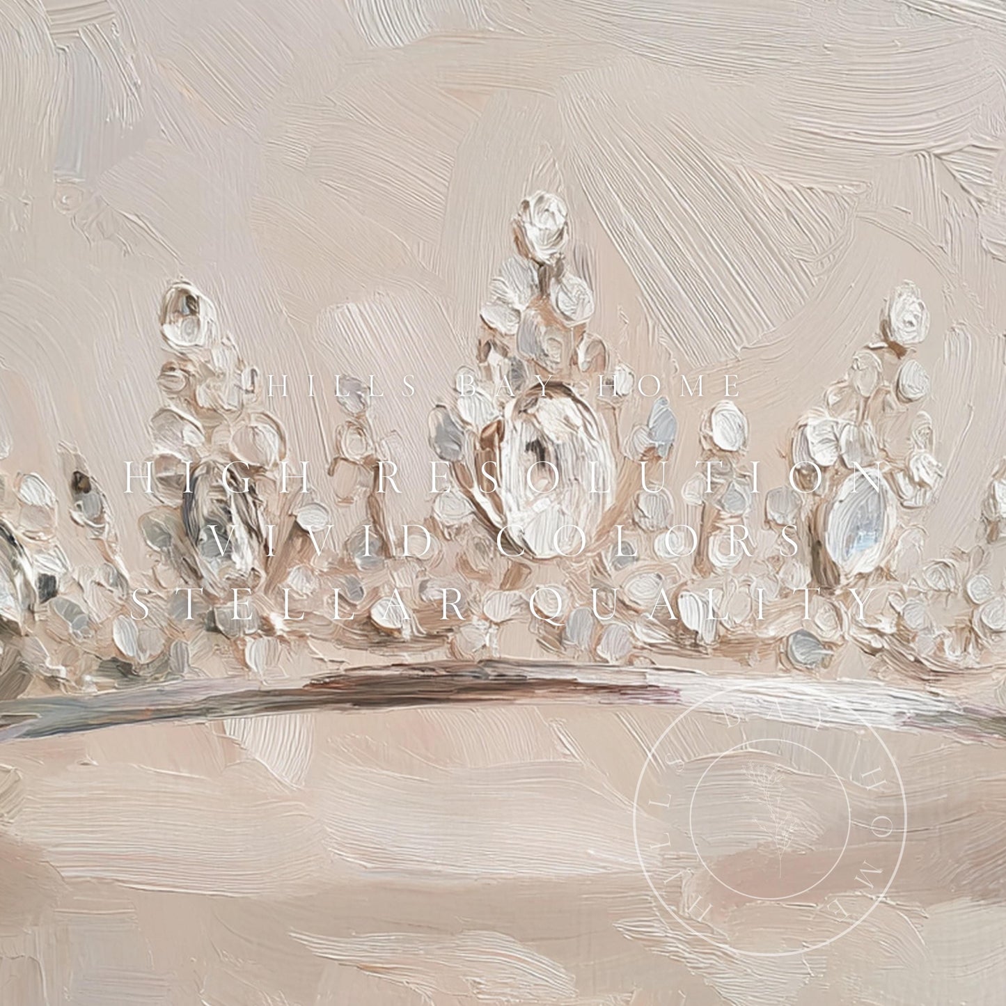 Crown Frame Tv Art, Digital Download Art for Frame Tv, Magical Tv Art, Princess Frame Tv Art, Tiara Tv Art, Bridal Tv Art