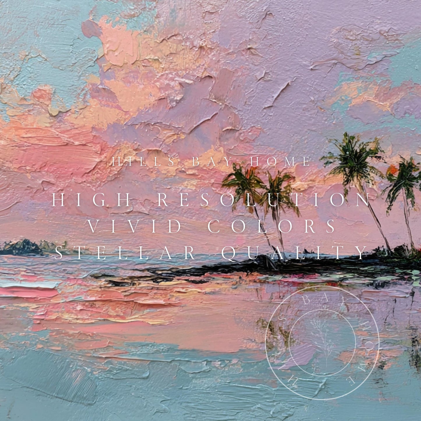 Beach Frame Tv Art, Digital Download Art for Frame Tv, Sunset Tv Art, Coastal Frame Tv Art, Ocean Tv Art