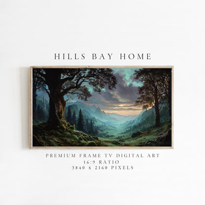 Fantasy Frame Tv Art, Digital Download Art for Frame Tv, Magical Tv Art, Fantasy Book Frame Tv Art, Kingdom Tv Art