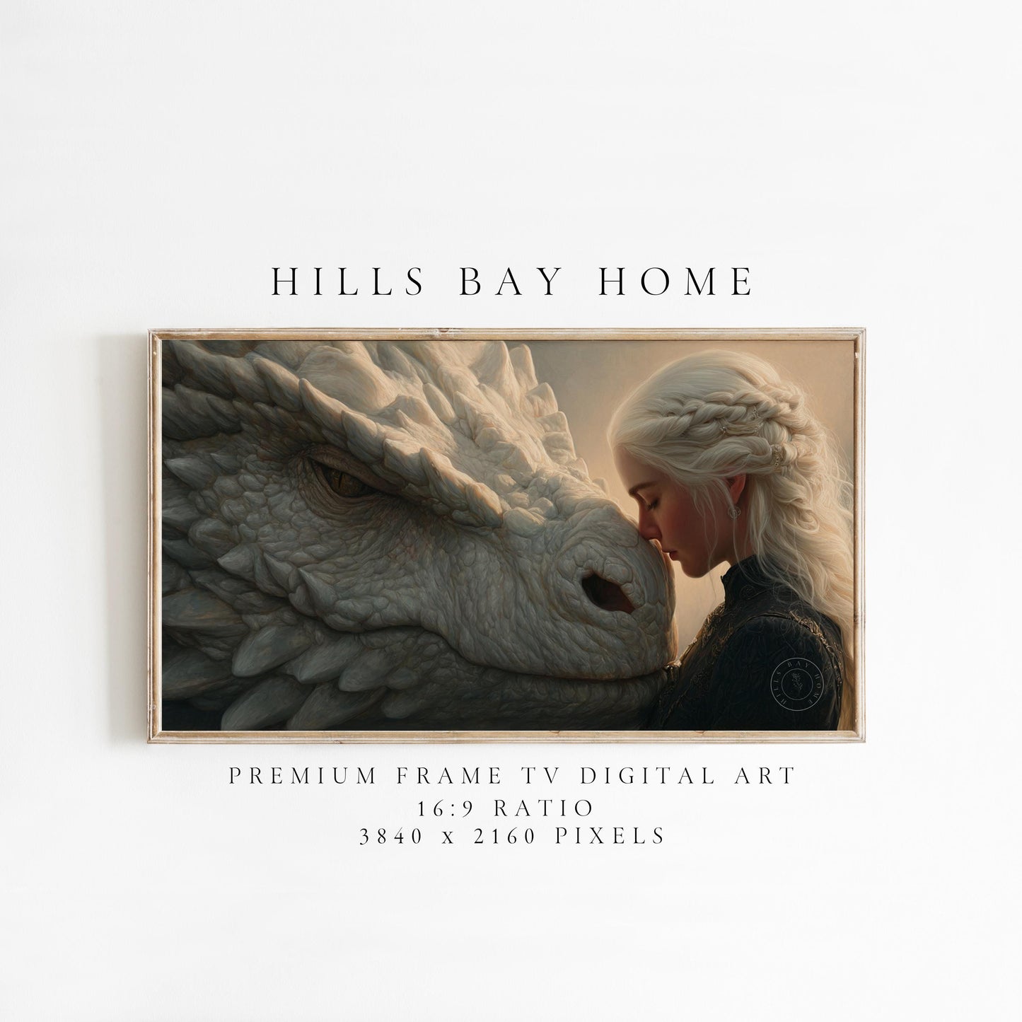 Dragon Frame Tv Art, Digital Download Art for Frame Tv, Dragon Rider Tv Art, Fantasy Book Frame Tv Art, Fantasy Tv Art